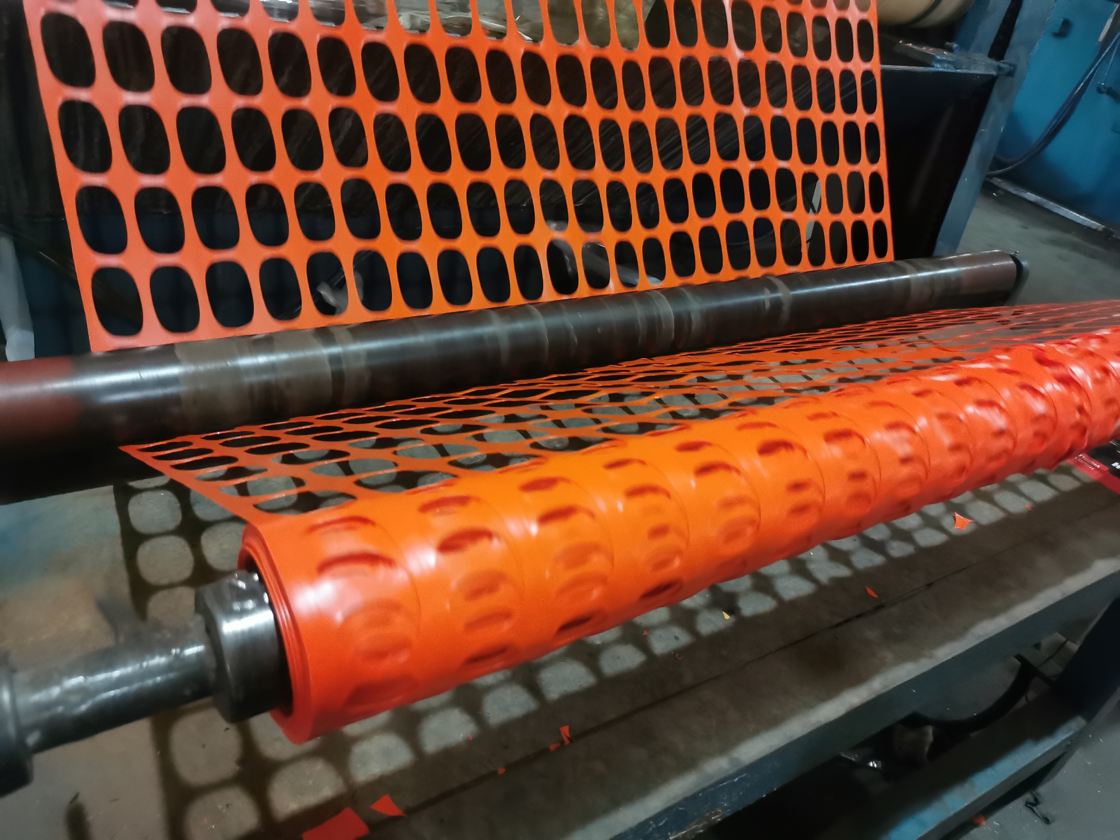 HDPE Orange Color Plastic Fence Barrier Mesh Construction Warning Fence